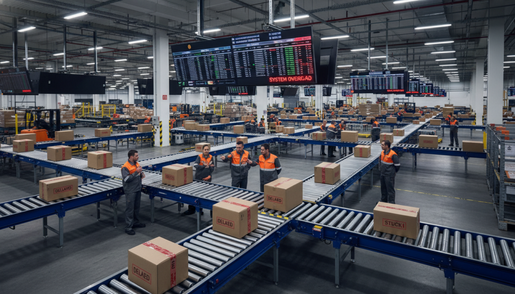 découvrez les raisons possibles pour lesquelles votre commande est bloquée en centre de tri et les solutions pour accélérer sa livraison.